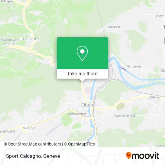 Sport Calcagno map
