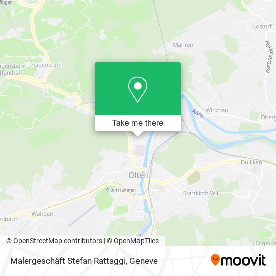 Malergeschäft Stefan Rattaggi map