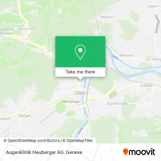 Augenklinik Heuberger AG map