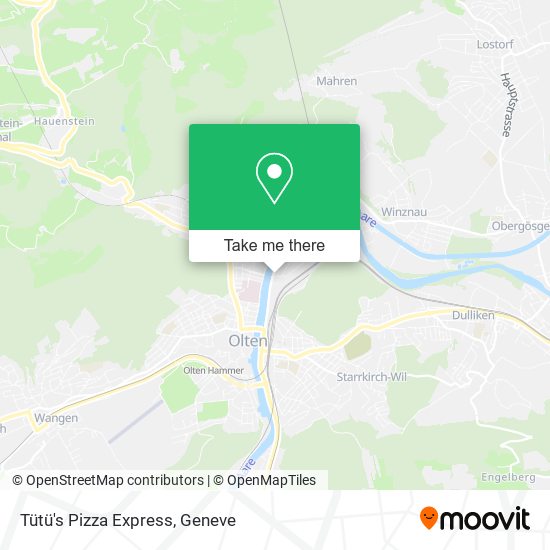Tütü's Pizza Express map