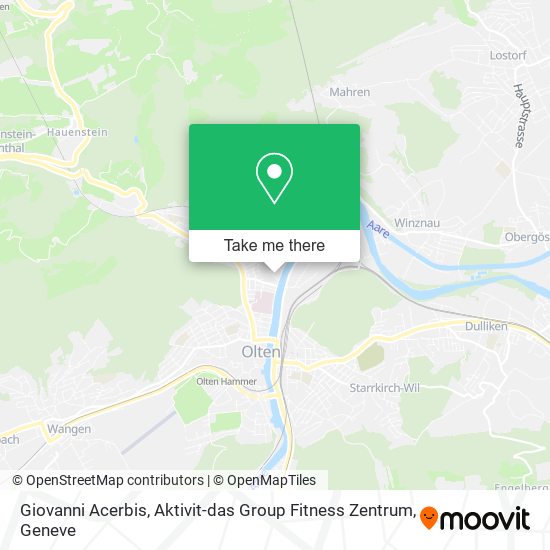 Giovanni Acerbis, Aktivit-das Group Fitness Zentrum map