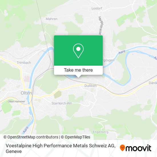 Voestalpine High Performance Metals Schweiz AG map