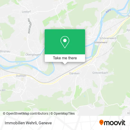 Immobilien Wehrli map