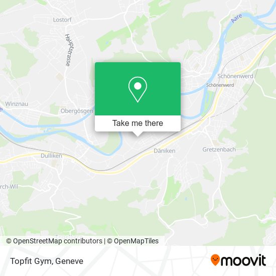 Topfit Gym map