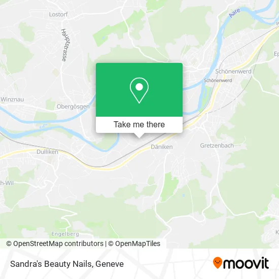 Sandra's Beauty Nails map