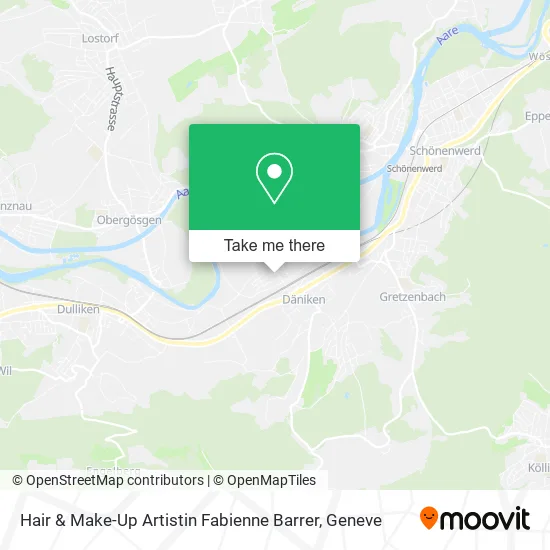 Hair & Make-Up Artistin Fabienne Barrer map