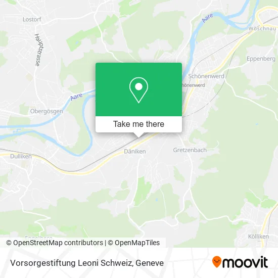 Vorsorgestiftung Leoni Schweiz map