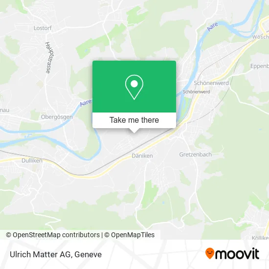 Ulrich Matter AG map