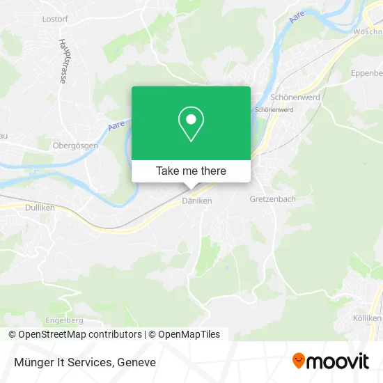 Münger It Services map