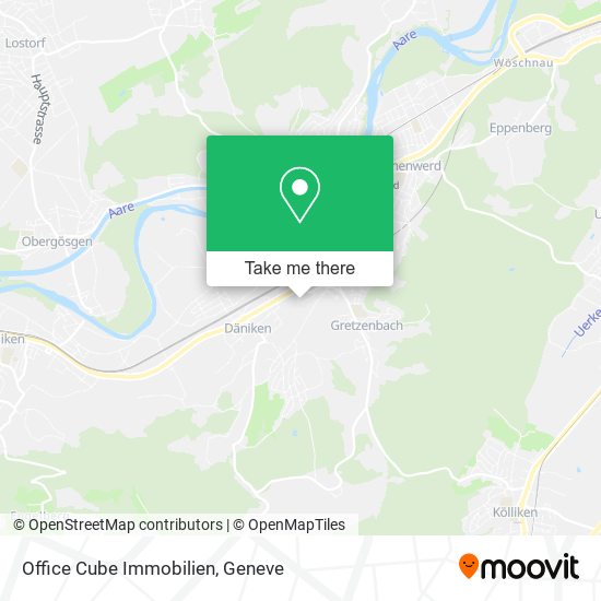 Office Cube Immobilien map