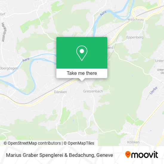 Marius Graber Spenglerei & Bedachung map