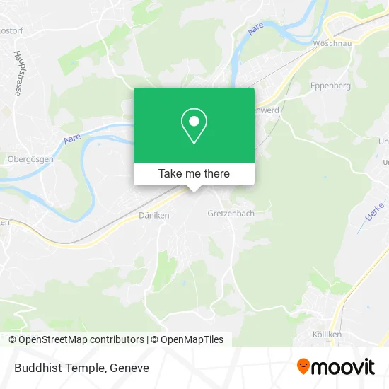 Buddhist Temple map