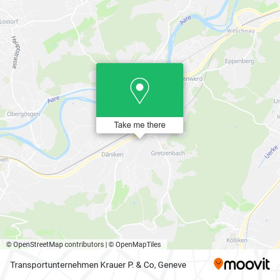 Transportunternehmen Krauer P. & Co map