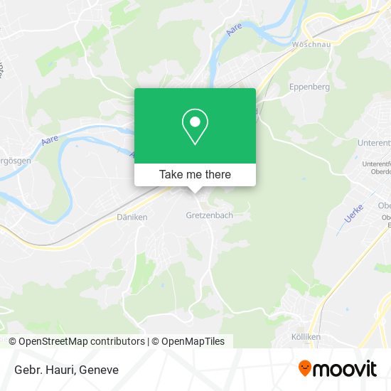 Gebr. Hauri map