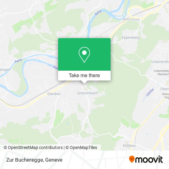 Zur Bucheregge map