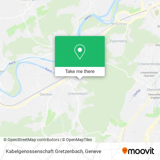 Kabelgenossenschaft Gretzenbach map