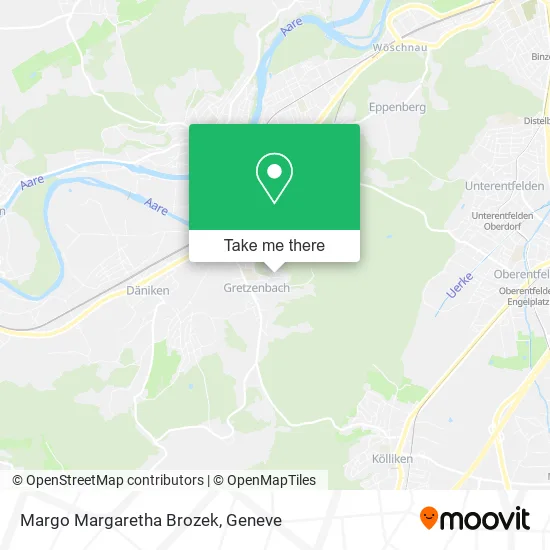 Margo Margaretha Brozek map