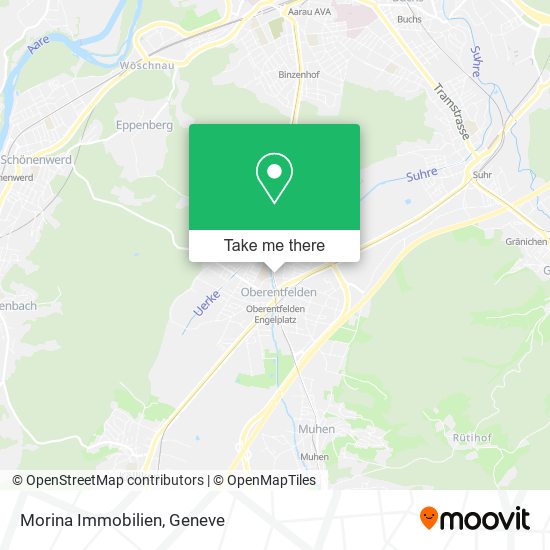 Morina Immobilien map