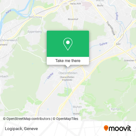 Logipack map