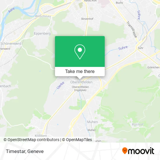 Timestar map
