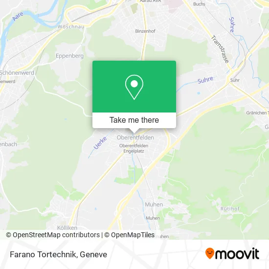 Farano Tortechnik map