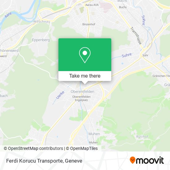 Ferdi Korucu Transporte map