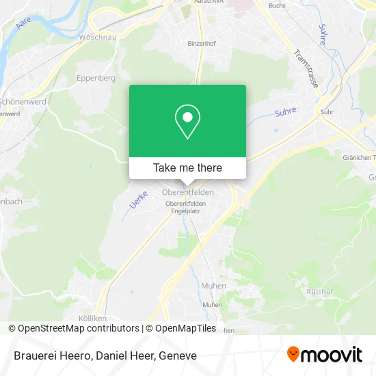 Brauerei Heero, Daniel Heer map
