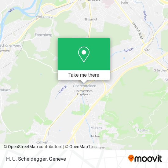 H. U. Scheidegger map