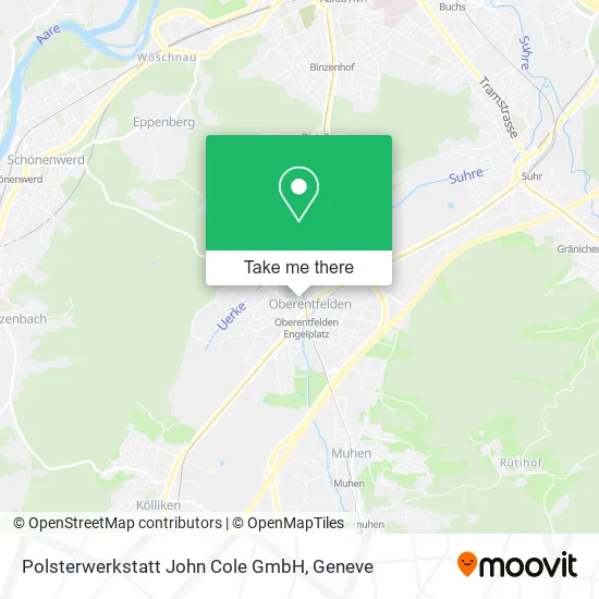 Polsterwerkstatt John Cole GmbH map