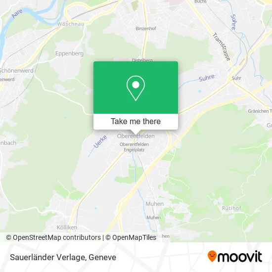 Sauerländer Verlage map