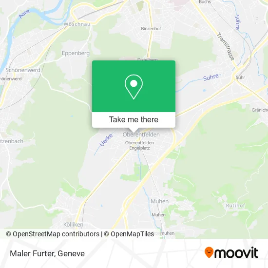 Maler Furter map