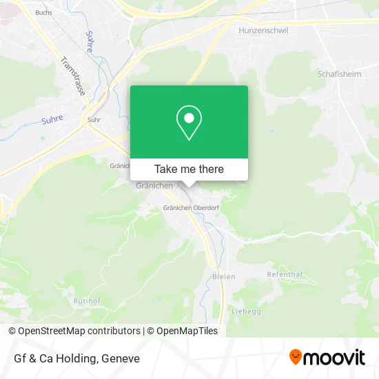 Gf & Ca Holding map