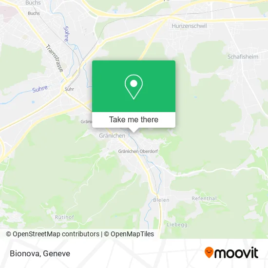 Bionova map