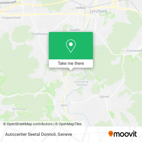 Autocenter Seetal Donnoli map