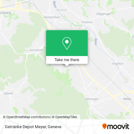 Getränke Depot Meyer map