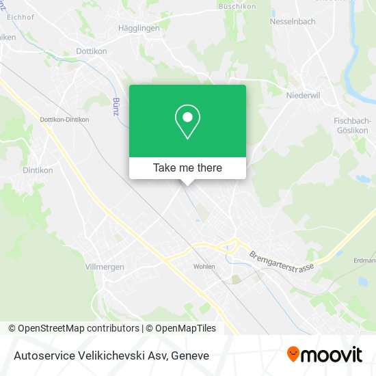 Autoservice Velikichevski Asv map