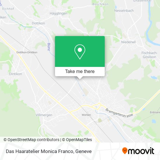 Das Haaratelier Monica Franco map