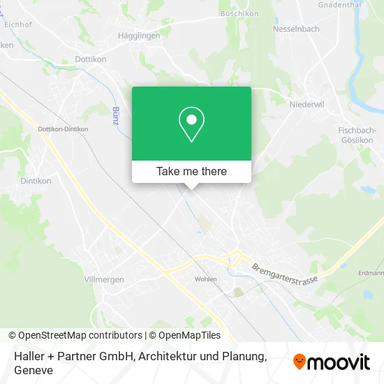 Haller + Partner GmbH, Architektur und Planung map