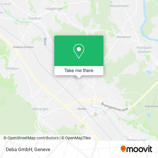 Deba GmbH map