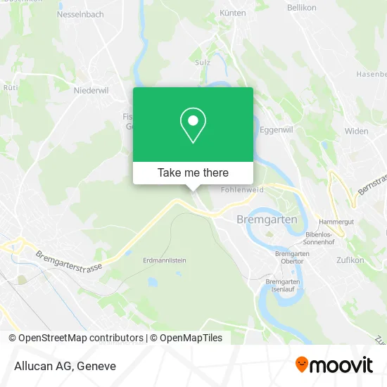 Allucan AG map