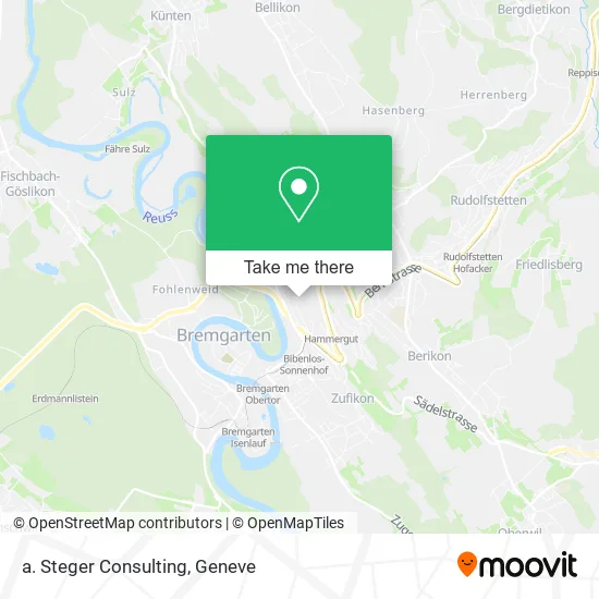 a. Steger Consulting map