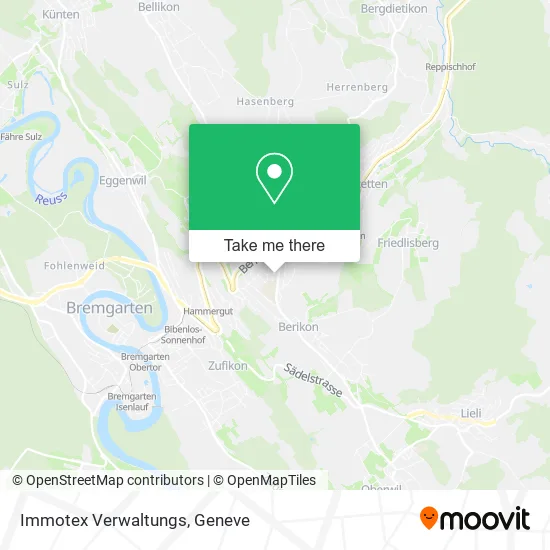 Immotex Verwaltungs map