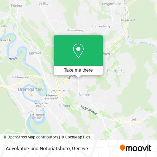 Advokatur- und Notariatsbüro map