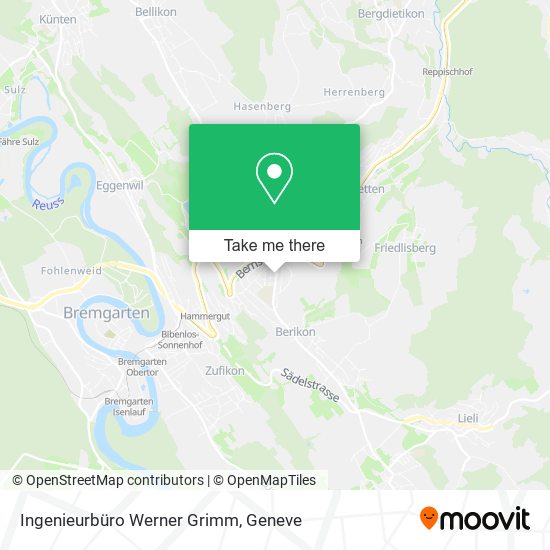 Ingenieurbüro Werner Grimm map