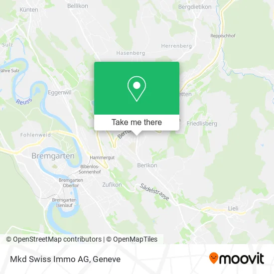 Mkd Swiss Immo AG map