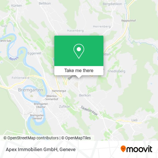 Apex Immobilien GmbH map