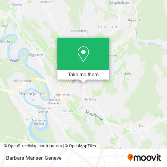 Barbara Manser map