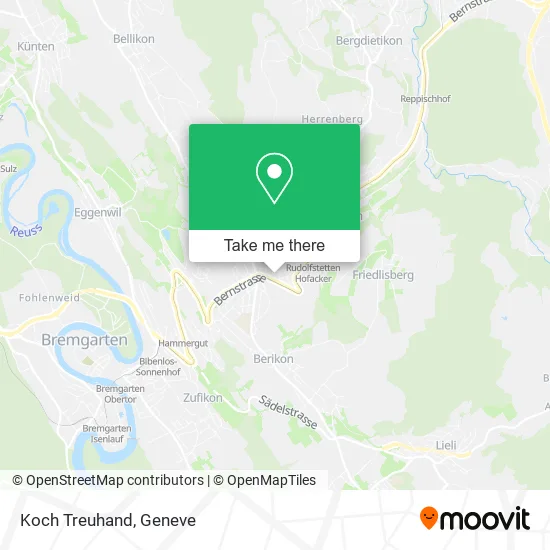 Koch Treuhand map