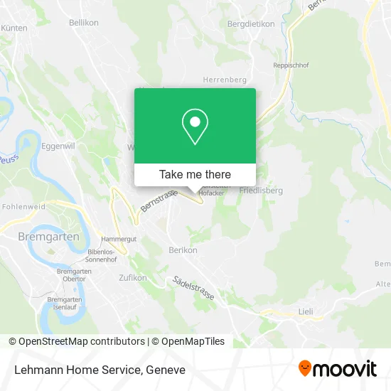 Lehmann Home Service map