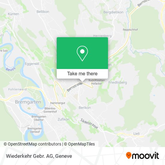 Wiederkehr Gebr. AG map